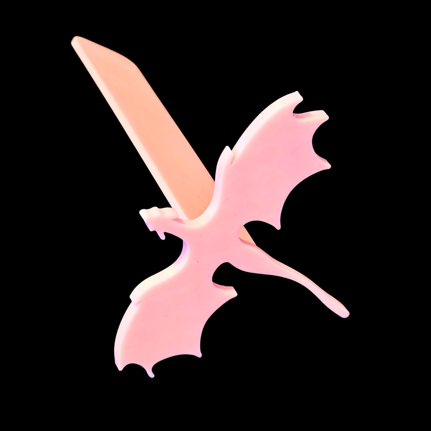 3D printet bogmærke – drage