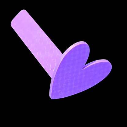 3D printet bogmærke – hjerte