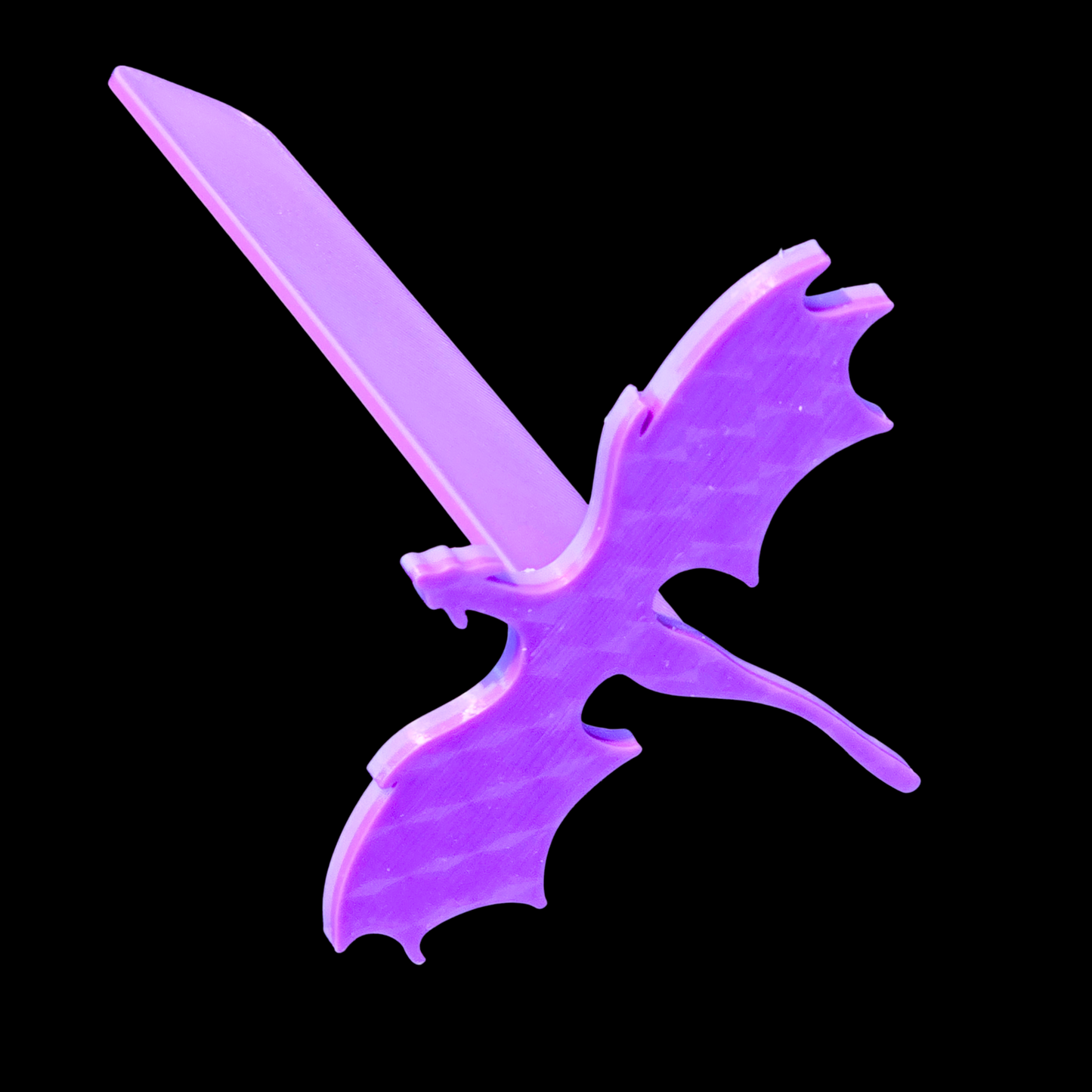 3D printet bogmærke – drage