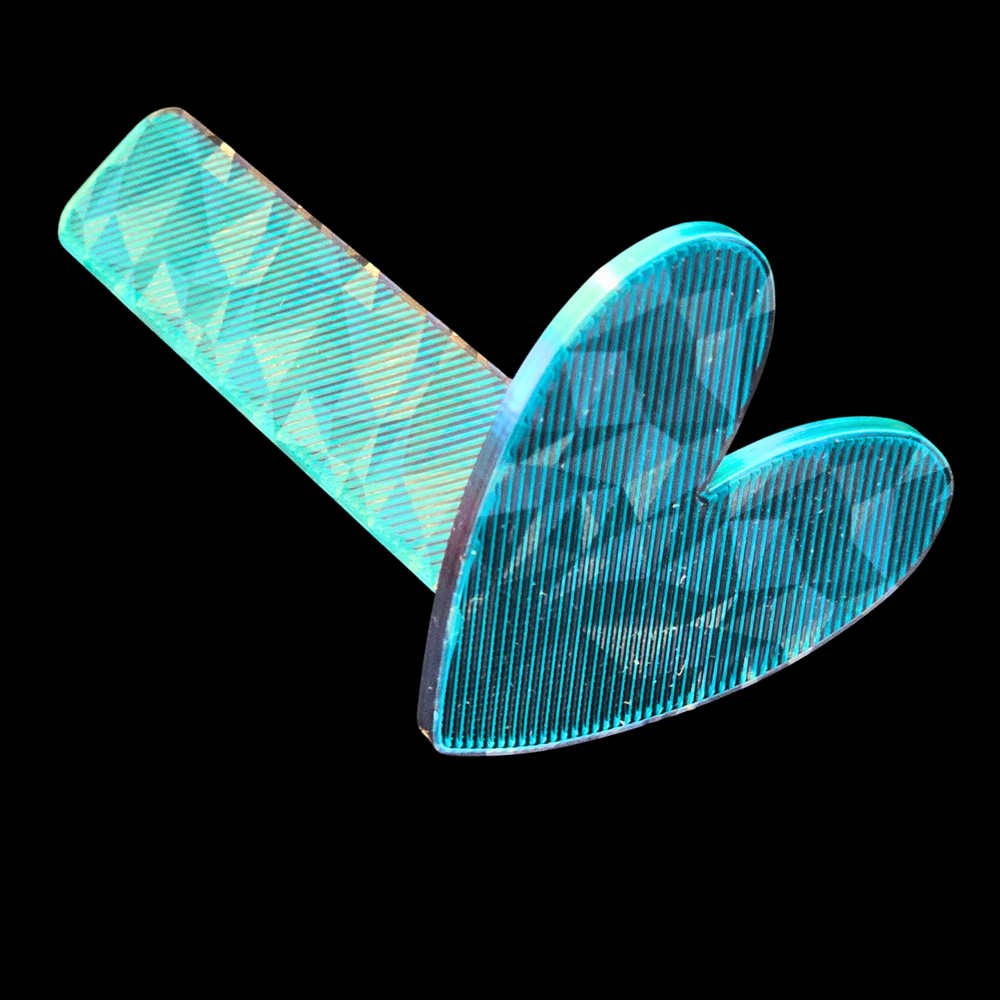 3D printet bogmærke – hjerte