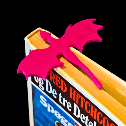 3D printet bogmærke – drage