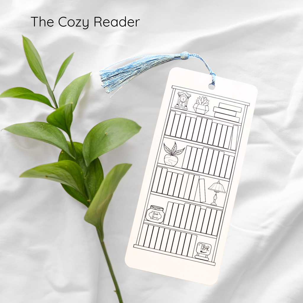 Farvelægningsbogmærker - 8x17,5cm