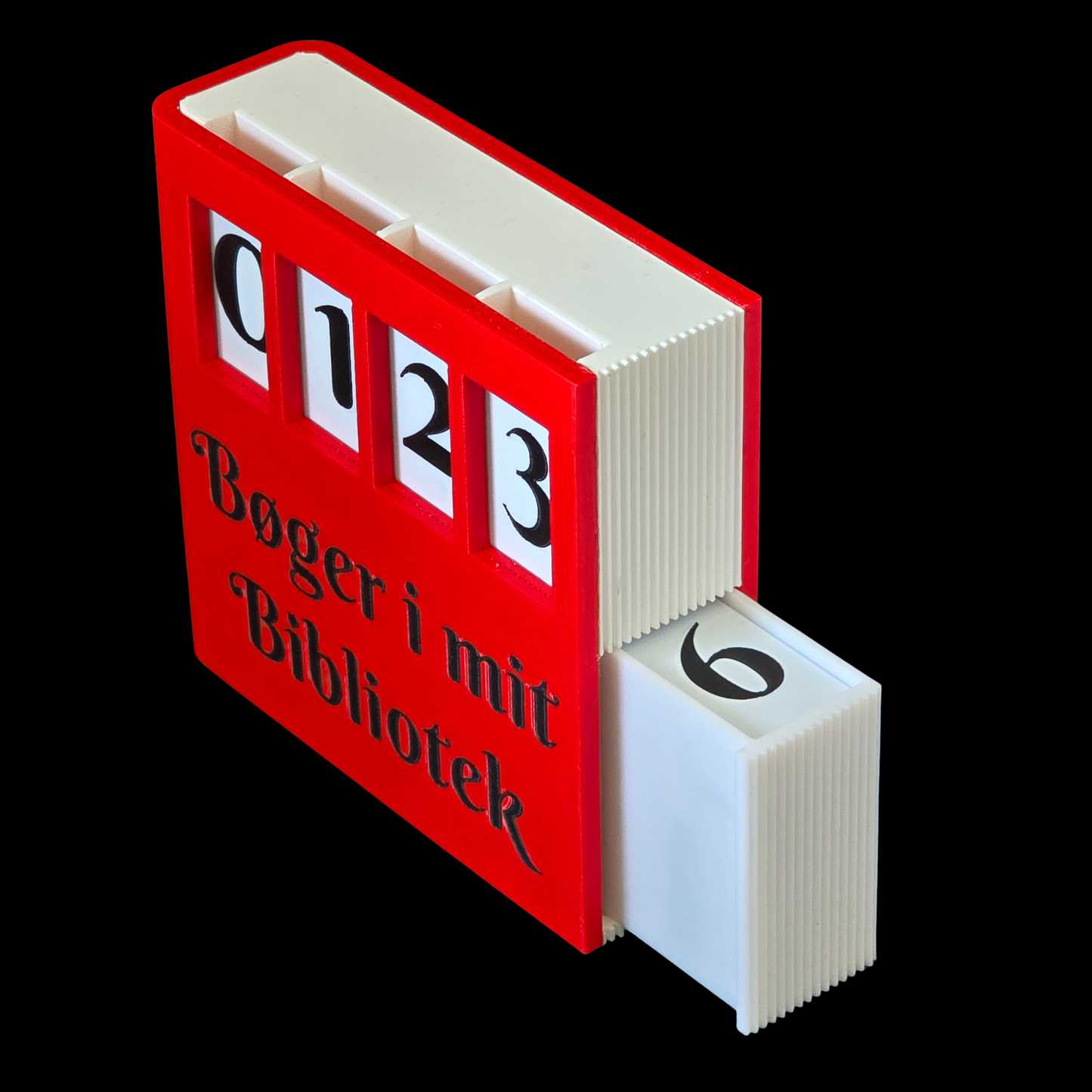 Bibliotekstæller – klar til afsendelse