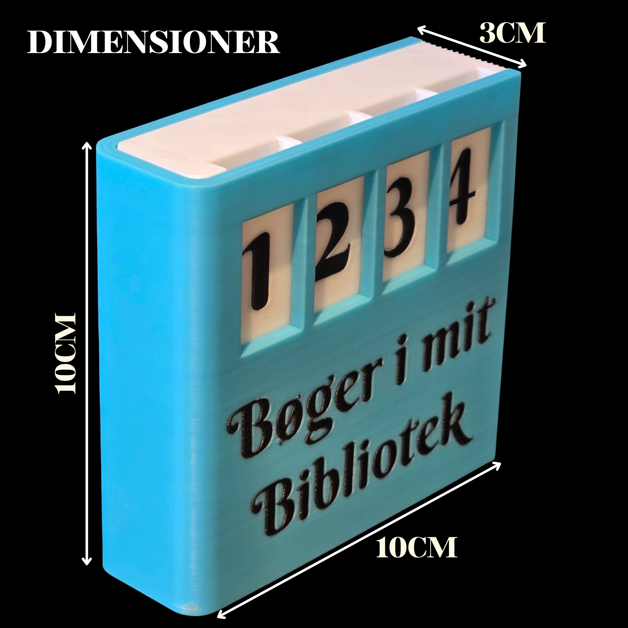 Bibliotekstæller – Hold styr på din bogsamling