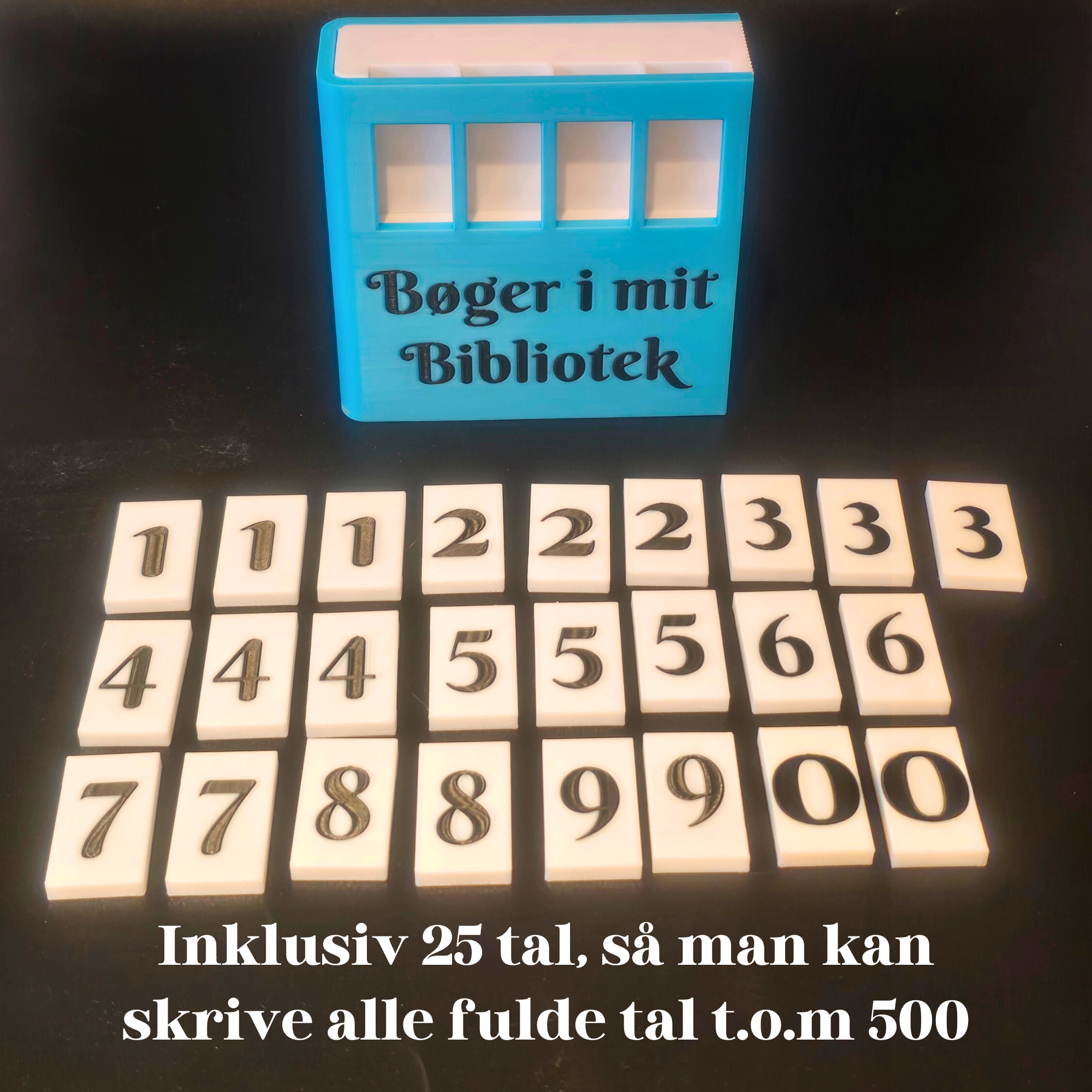 Bibliotekstæller – Hold styr på din bogsamling