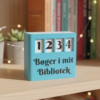 Bibliotekstæller – klar til afsendelse
